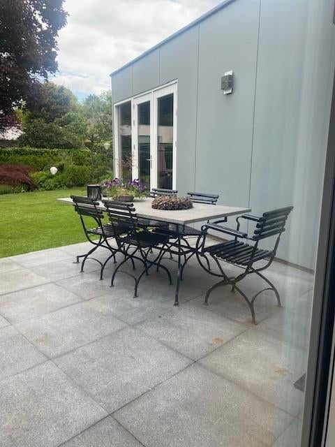 terrasstoelen bistrostoelen, Ophalen, Zo goed als nieuw, Metaal, Inklapbaar