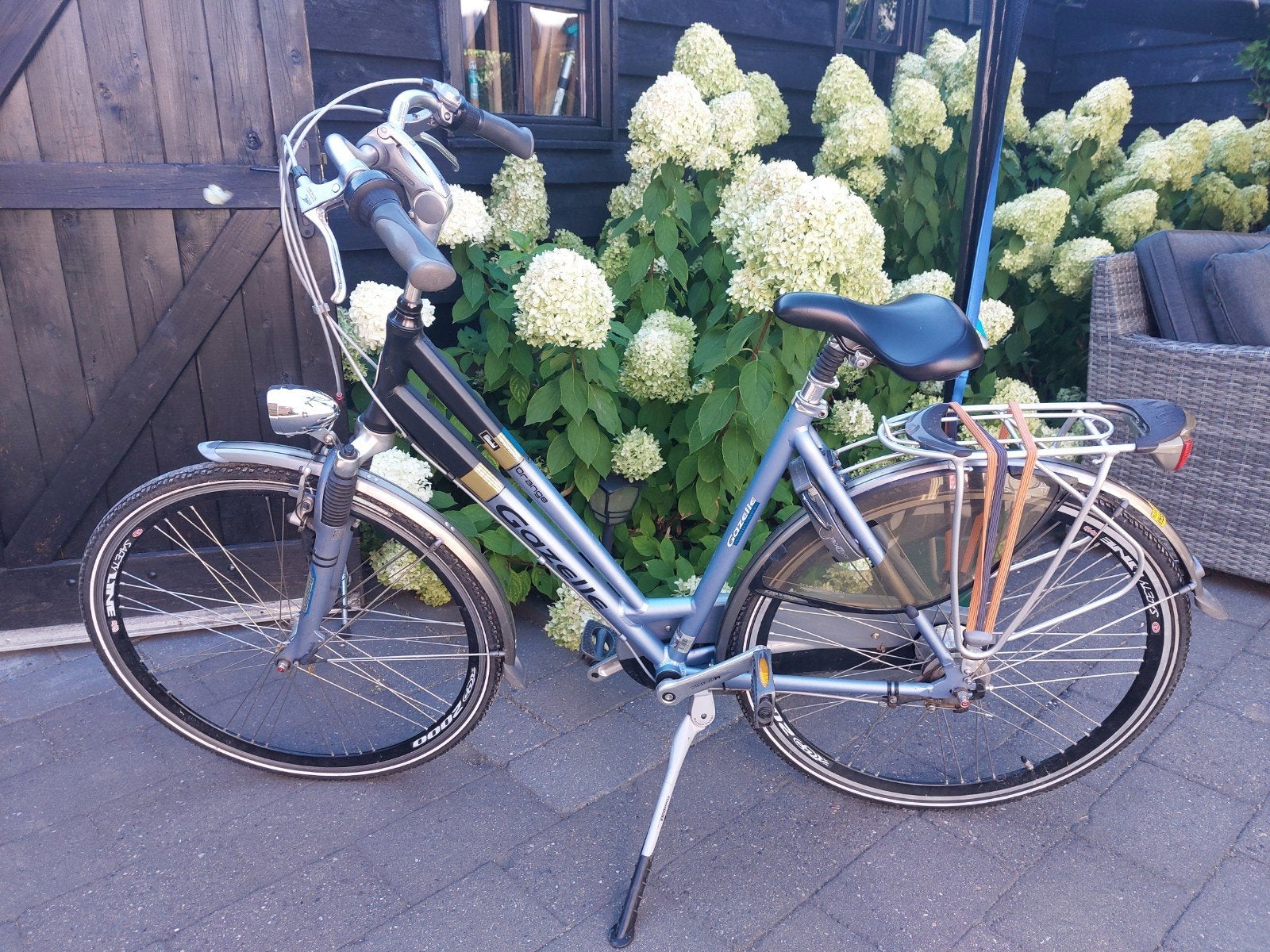 gazelle oranje limited edition, Ophalen, 53 tot 56 cm, Versnellingen, Zo goed als nieuw