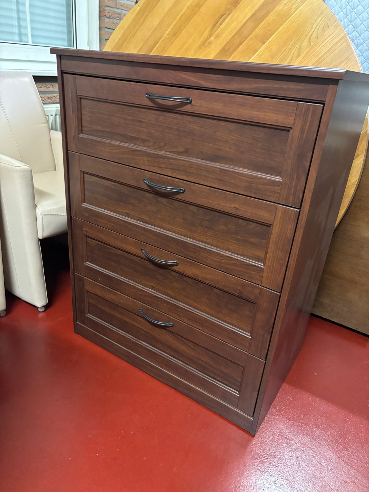 Houten ladekast - 103x82x50 cm, Huis en Inrichting, Kasten | Ladekasten, Ophalen, Gebruikt, 5 laden of meer, 100 tot 150 cm