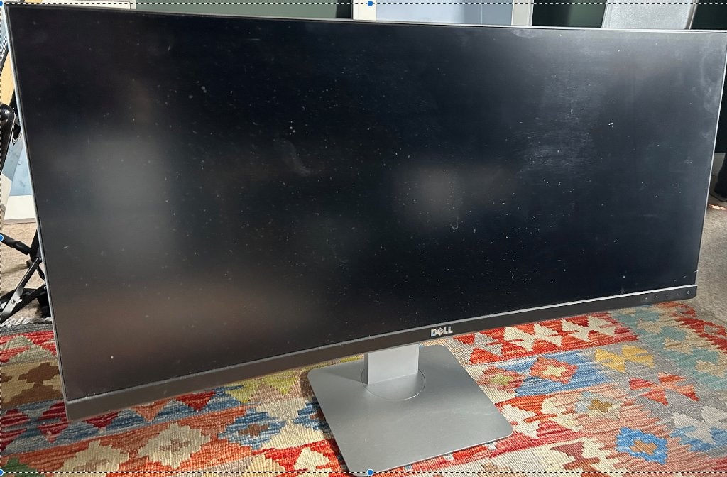 Dell 3415Wb - Ultrawide, curved, USB-C, Gebruikt, IPS, Curved
