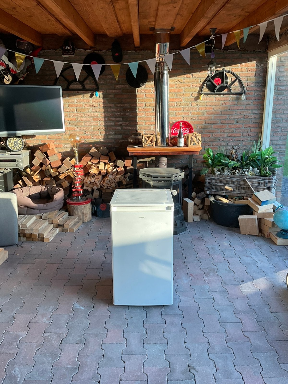 Tafelmodel koelkast met kleine vriesvakje, Witgoed en Apparatuur, Minder dan 85 cm, Ophalen of Verzenden, Met vriesvak, Minder dan 75 liter