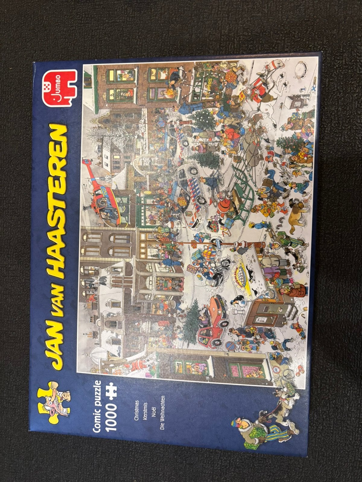 Jan van haasteren puzzel. Kerstmis. 1000 stukjes, Ophalen of Verzenden, 500 t/m 1500 stukjes, Zo goed als nieuw