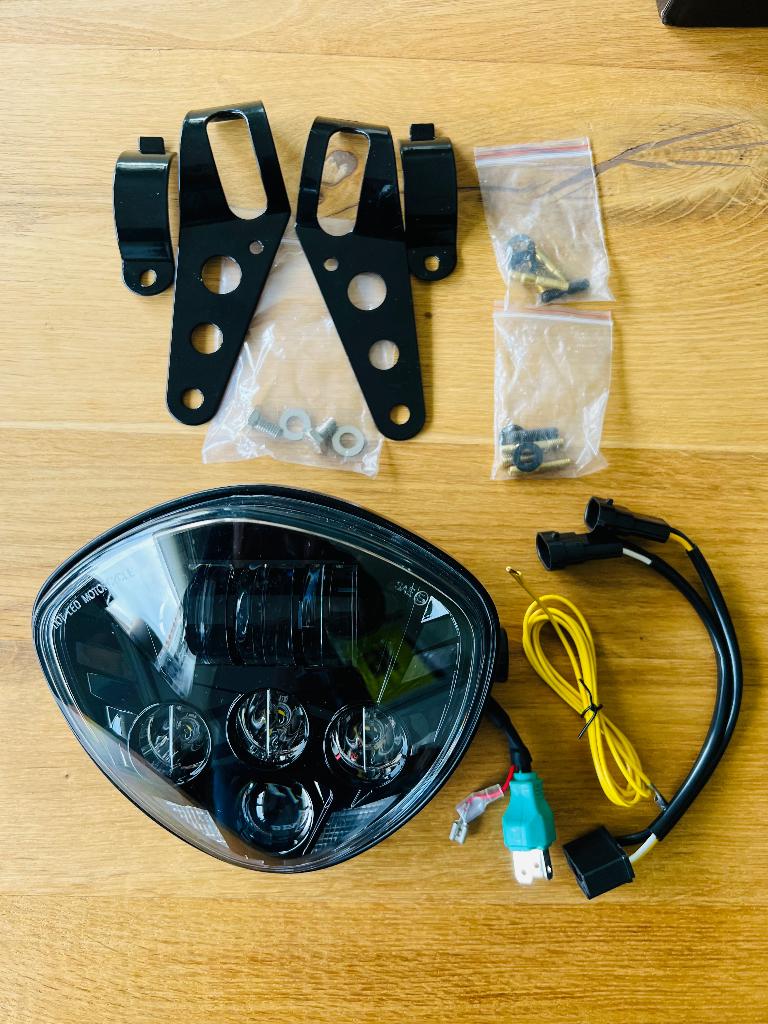 Harley Davidson Led koplamp, Motoren, Onderdelen | Harley-Davidson, Ophalen, Nieuw