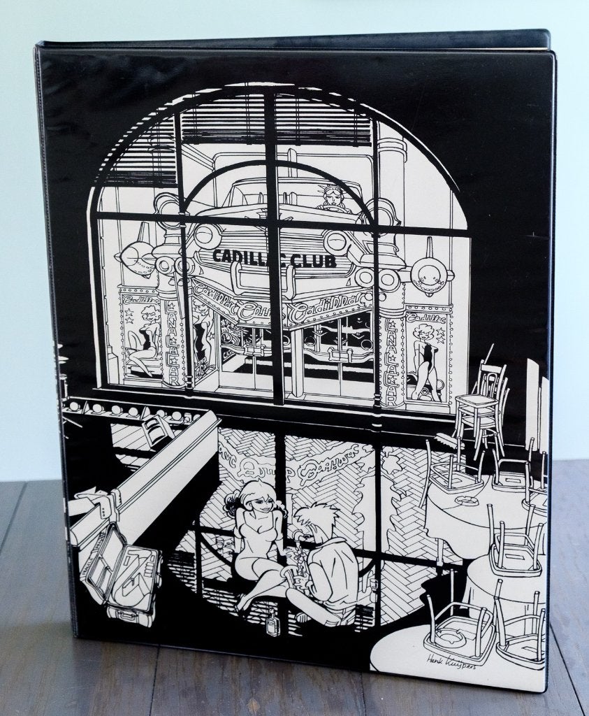Portfolio Franka Cadillac Club - Henk Kuijpers, Ophalen, Eén stripboek, Zo goed als nieuw, Henk Kuijpers