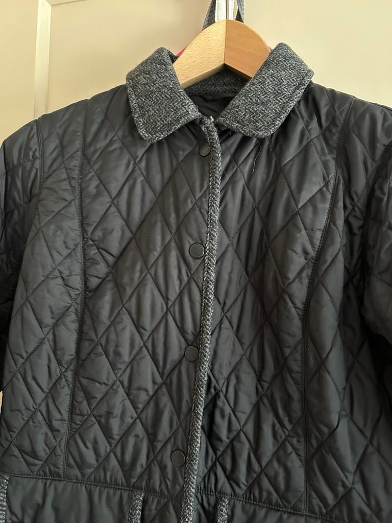 Prachtig quilted jasje van Barbour, Kleding | Dames, Jassen | Zomer, Ophalen of Verzenden, Zo goed als nieuw, Maat 38/40 (M), Zwart