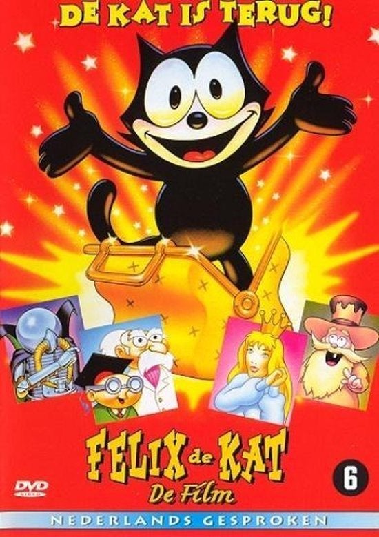 Felix de Kat de Film, Tekenfilm, Amerikaans, Ophalen of Verzenden, Zo goed als nieuw