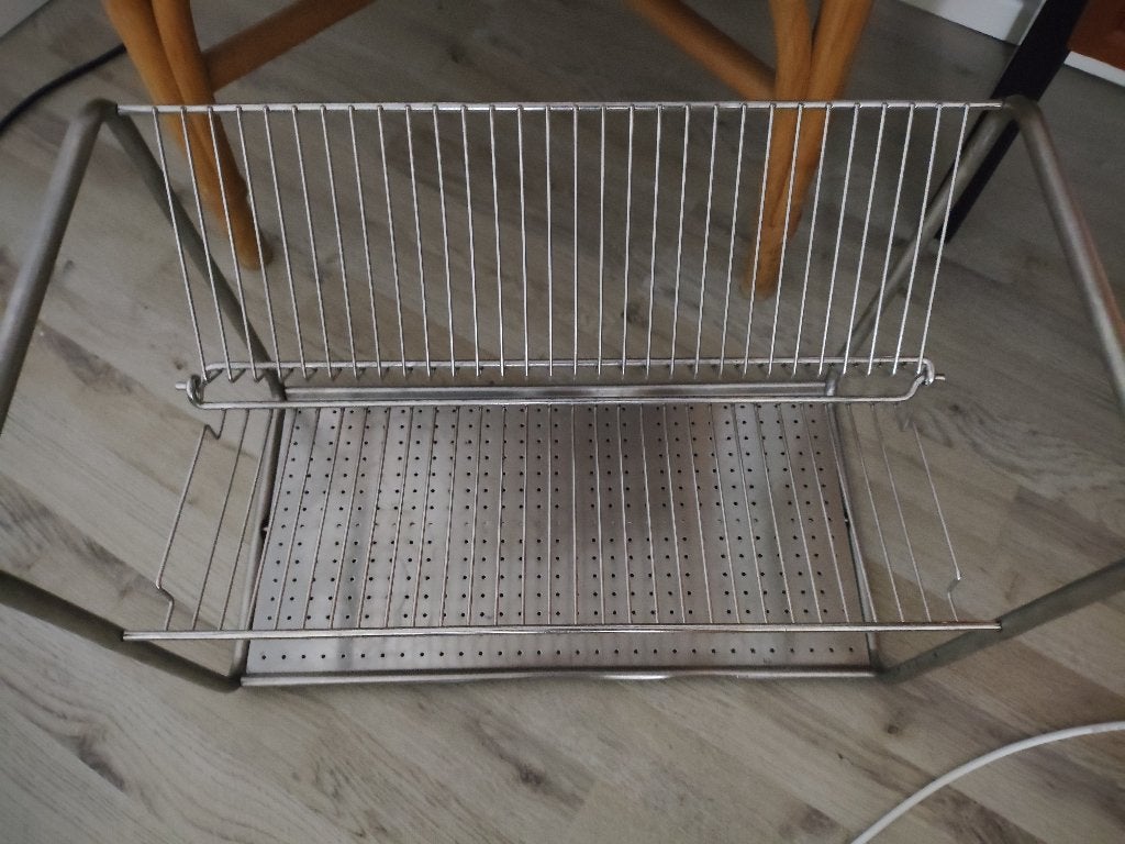 ORDNING Afdruiprek (Ikea), Ophalen, IKEA, Zilver, Metaal