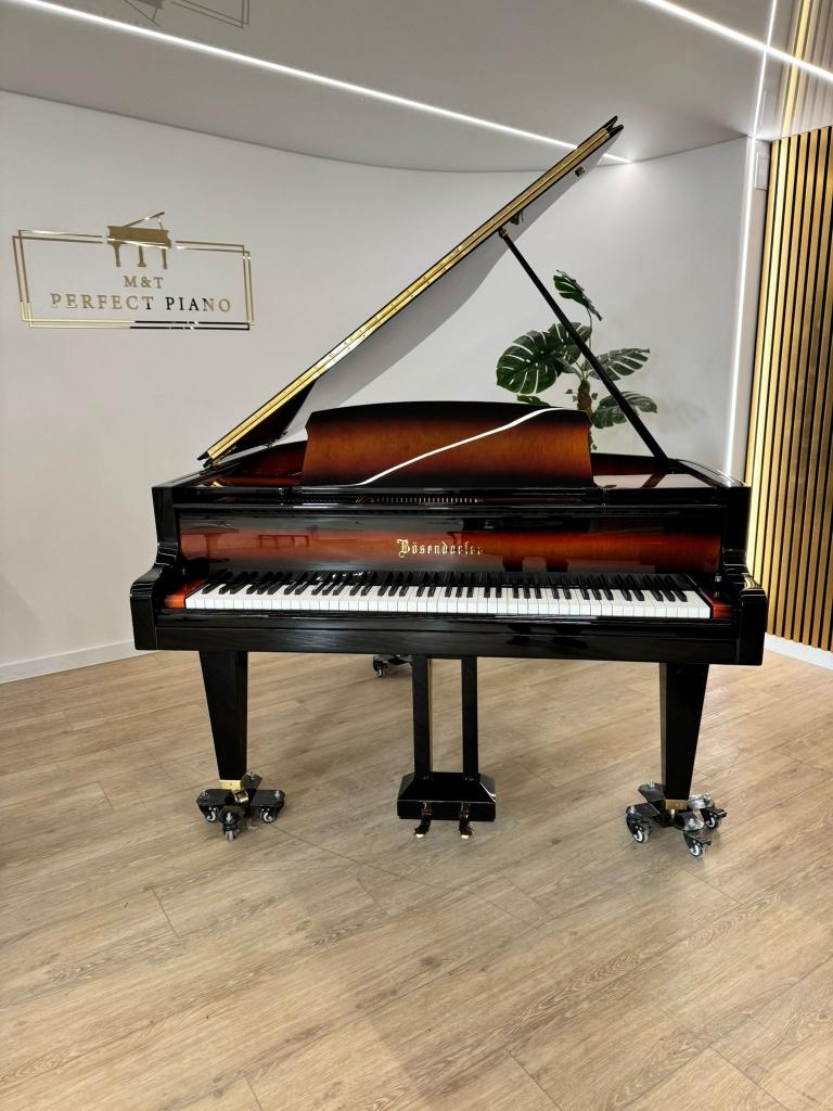 Bösendorfer 170 cm in a special "Sunset" finish!Only now-10%, Ophalen, Zwart, Zo goed als nieuw, Hoogglans