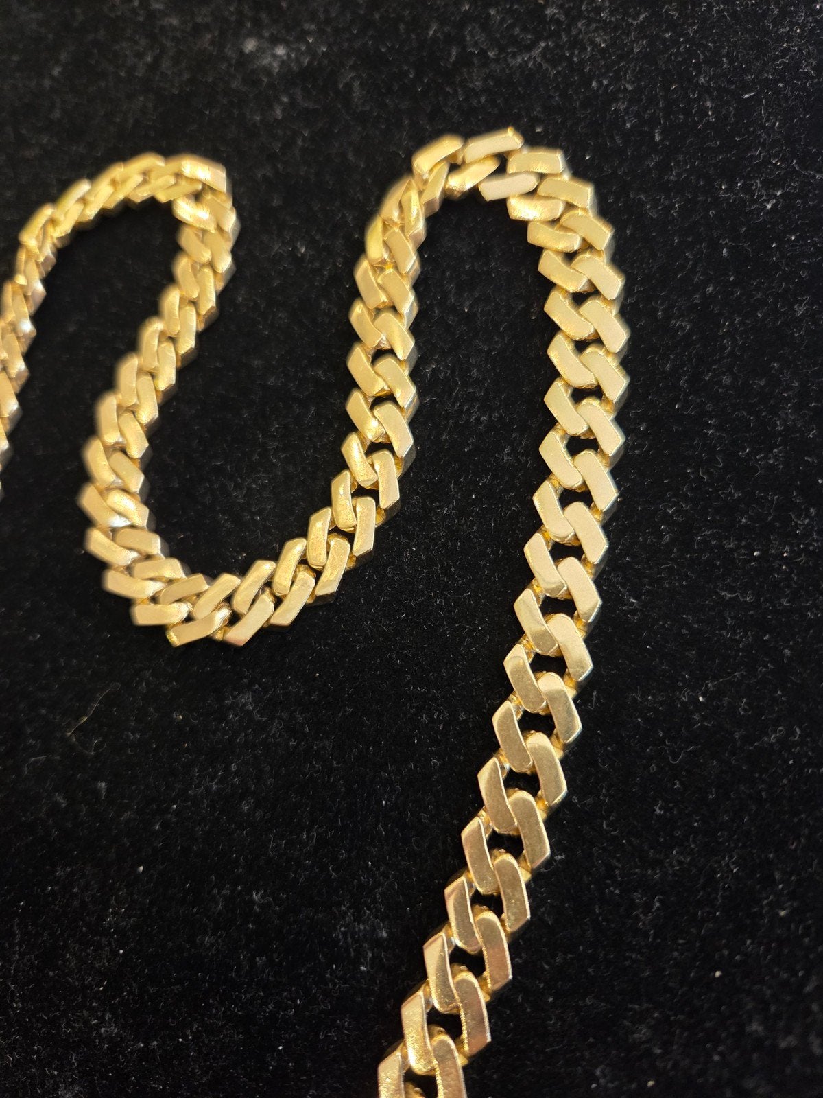 14 k gouden cuban ketting 70,7 gram 60 cm, Ophalen of Verzenden, Nieuw, Goud, Goud