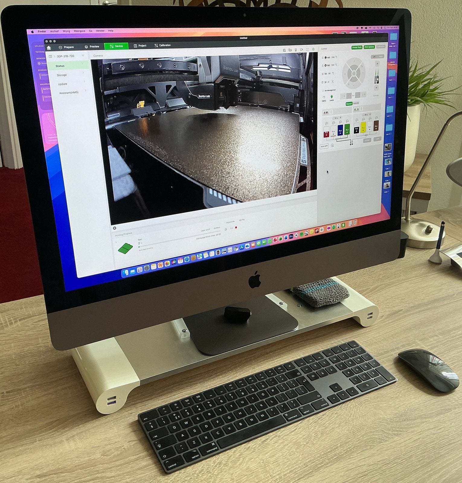 Apple iMac Pro 27” 5K Space Gray, 8-core Xeon, 64 GB RAM, Computers en Software, Apple Desktops, Gebruikt, iMac, SSD, 3 tot 4 Ghz