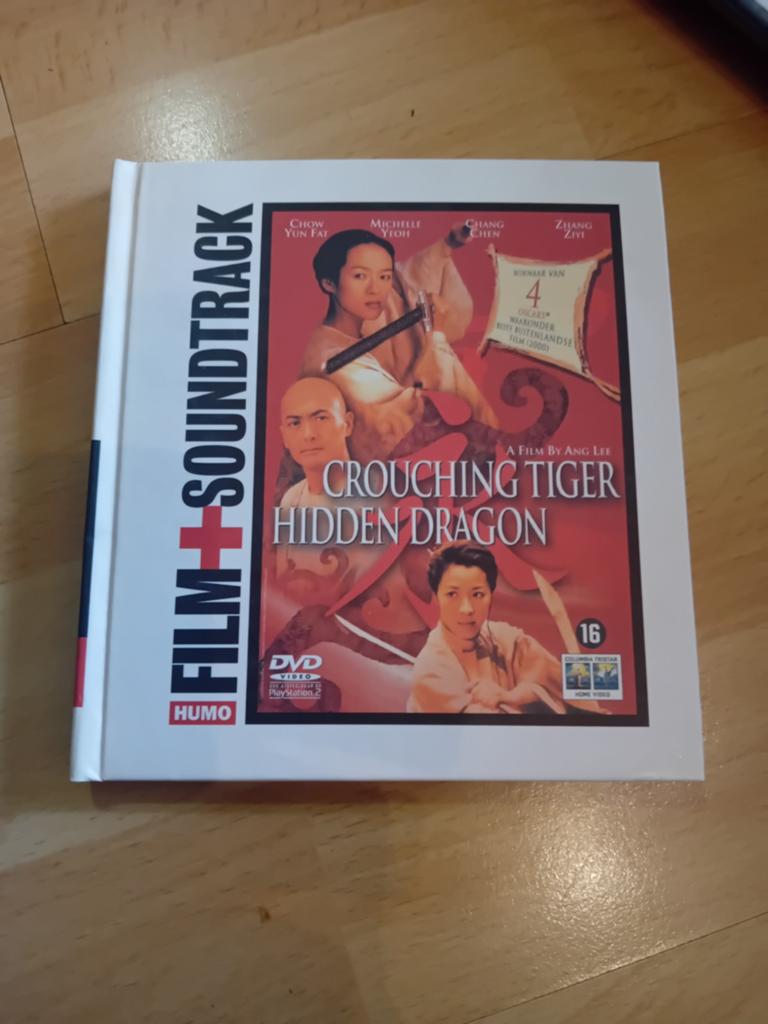 Crouching Tiger, Hidden Dragon DVD + Soundtrack Boxset, Ophalen of Verzenden, Zo goed als nieuw