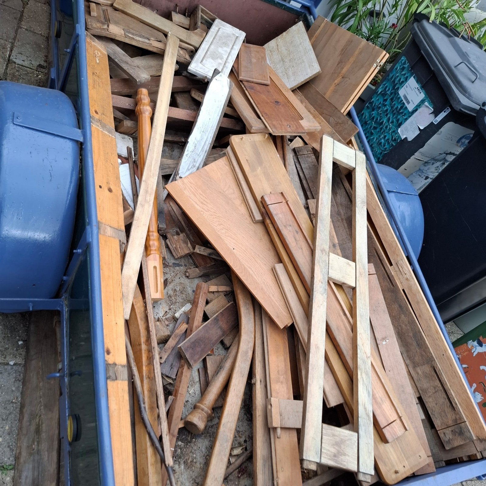 Brandhout Kacĥelhout    dit is  er nog alleen het hout, Minder dan 3 m³, Ophalen of Verzenden