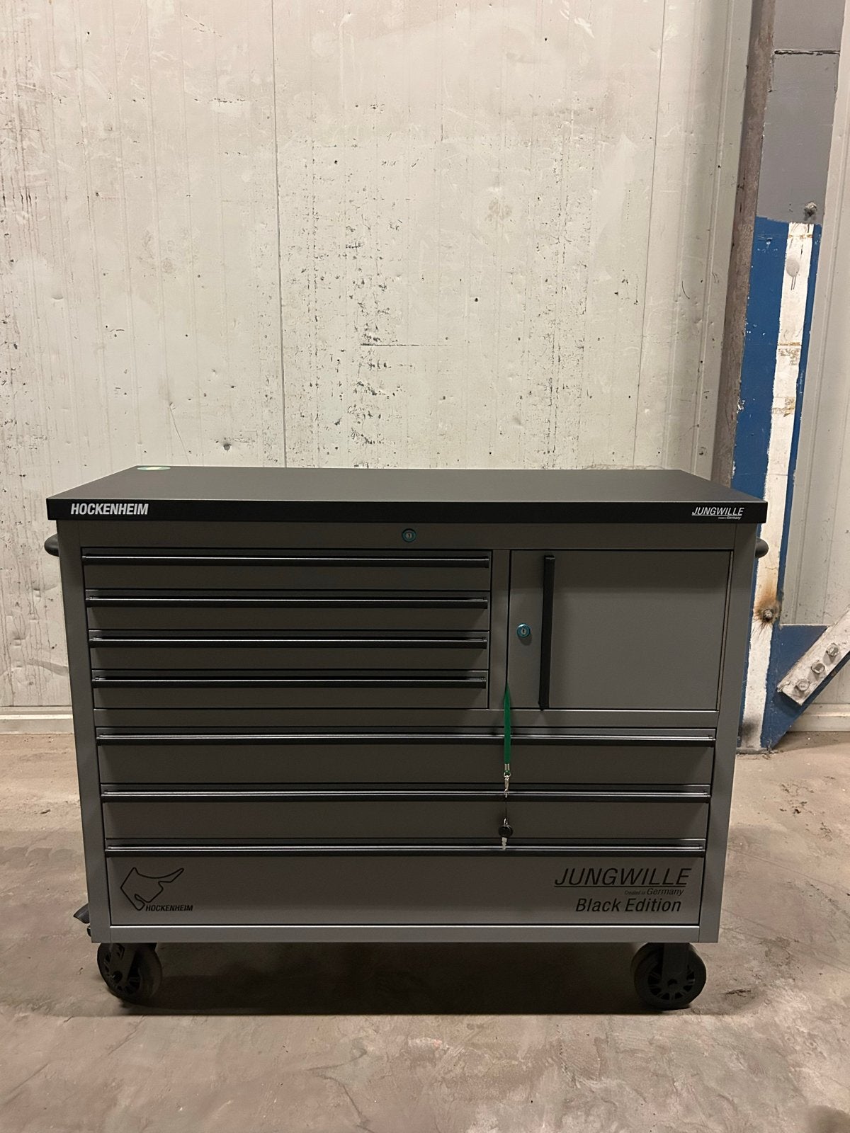 Jungwille Hockenheim Black Edition Gereedschapswagen, Doe-het-zelf en Verbouw, Ophalen, Nieuw, Gereedschapsset, Overige merken