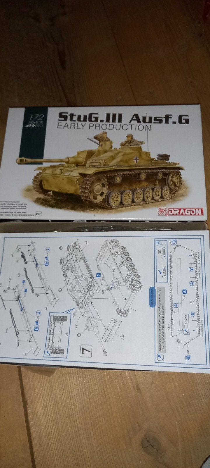 1:72 dragon stug 3 G, Overige merken, Nieuw, Ophalen of Verzenden, Tank