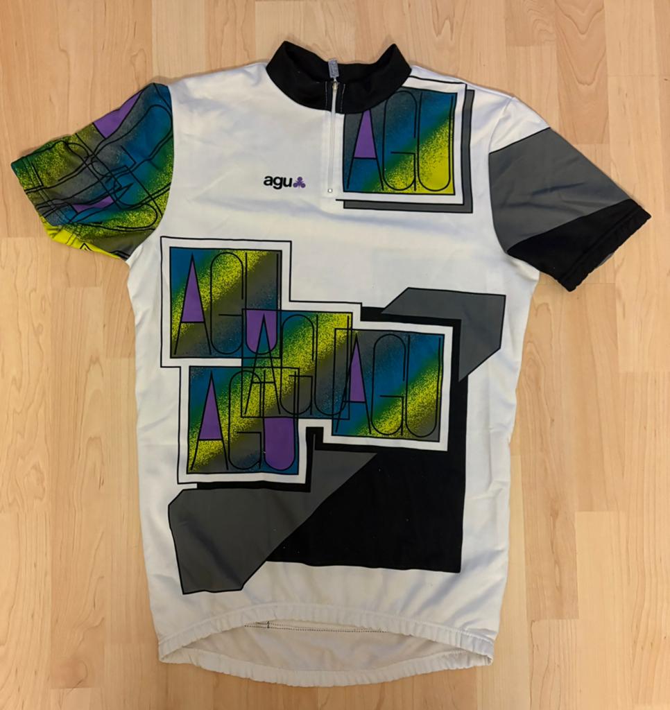 AGU vintage fietsshirt, Fietsen en Brommers, Ophalen of Verzenden, Zo goed als nieuw, XL, Bovenkleding
