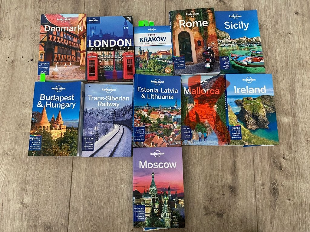 Lonely Planet Reisgidsen - Europa, Gelezen, Lonely Planet, Europa, Ophalen of Verzenden