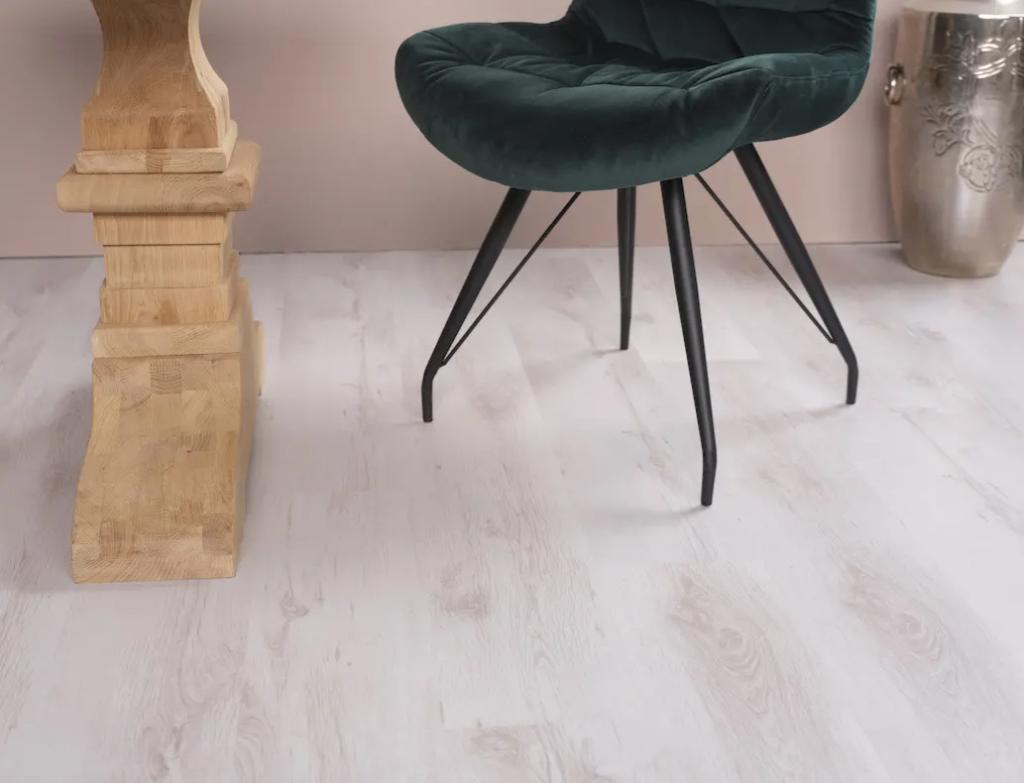 Te koop restpartij wit eiken laminaat 45m2, 75 m² of meer, Wit, Nieuw, Ophalen of Verzenden