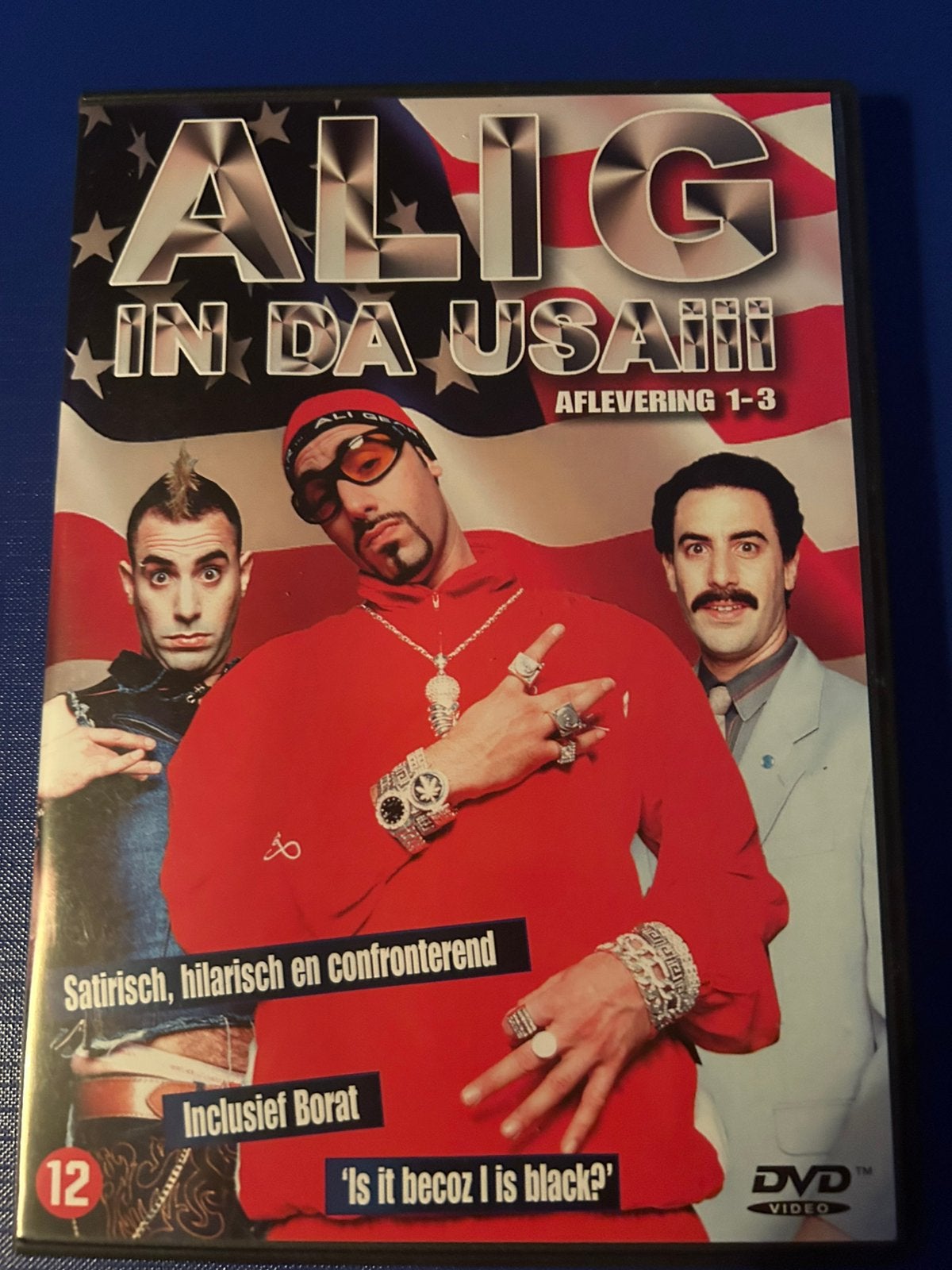 Ali G in da USA afleveringen 1-3 en 4-6 // 2 dvd’s, Ophalen of Verzenden, Gebruikt, Actiekomedie