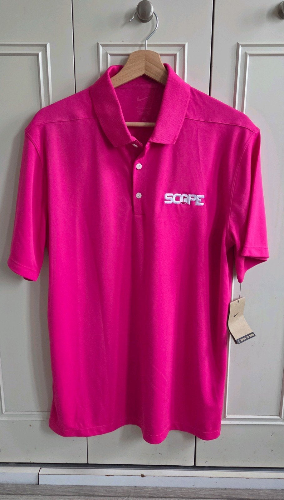 Nike golf polo heren roze maat M, Maat 48/50 (M), Nike, Nieuw, Ophalen of Verzenden
