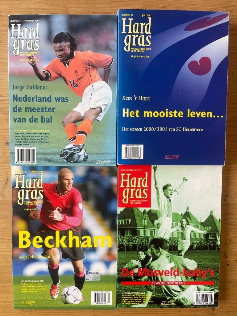 Hard Gras tijdschriften 35 stuks, Ophalen of Verzenden, Zo goed als nieuw, Overige binnenlandse clubs, Boek of Tijdschrift