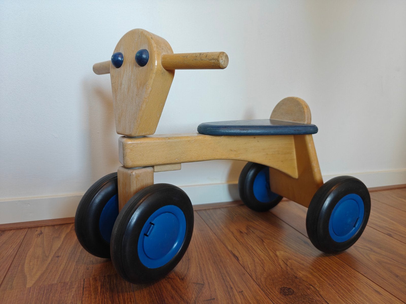 Van Dijk Toys loopfiets van hout, Ophalen, Loopfiets