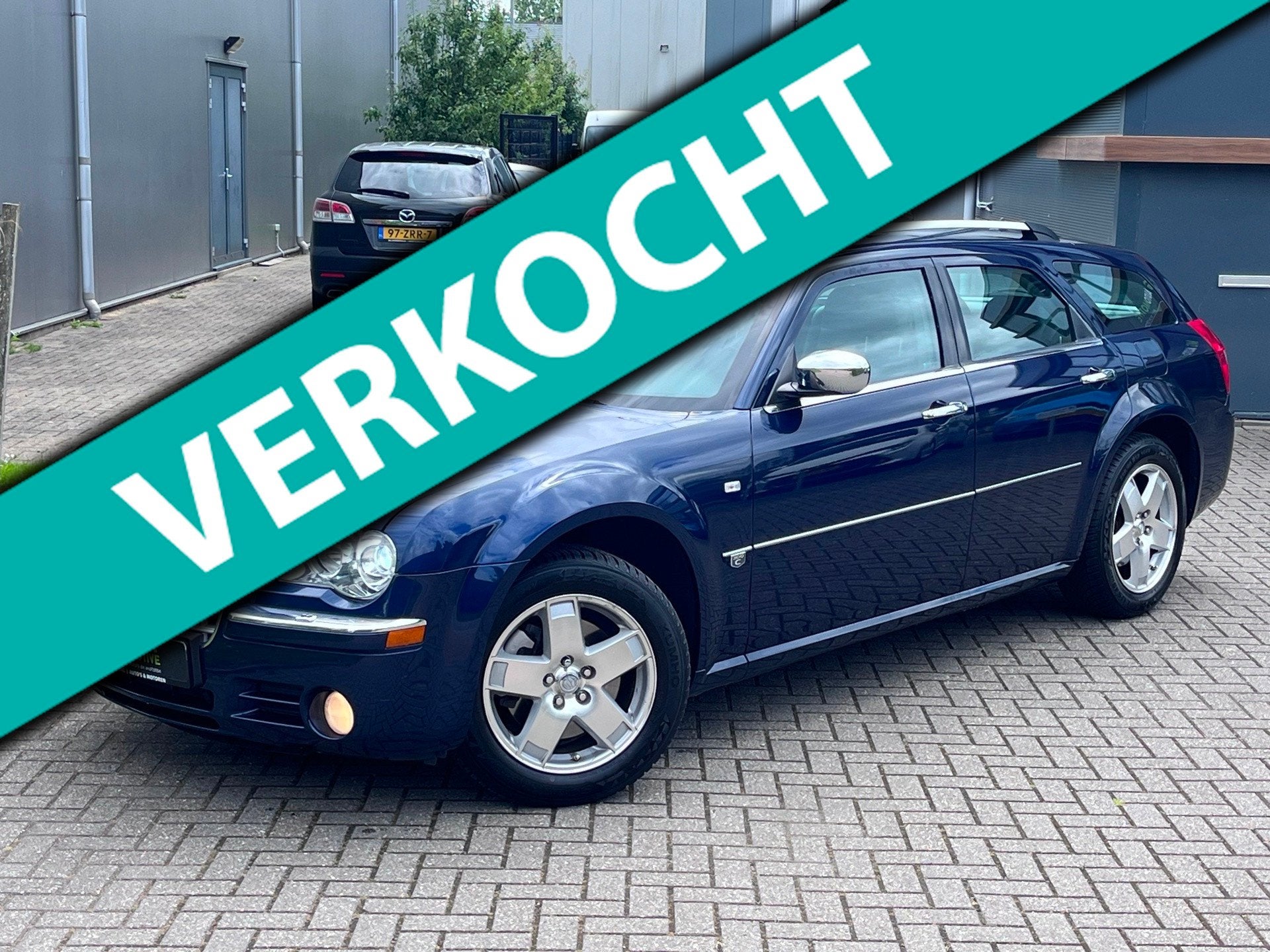 Chrysler 300C Touring 5.7 V8 HEMI AWD | Leder | Navi | Clima, Auto's, Chrysler, Automaat, Gebruikt, Blauw, Leder