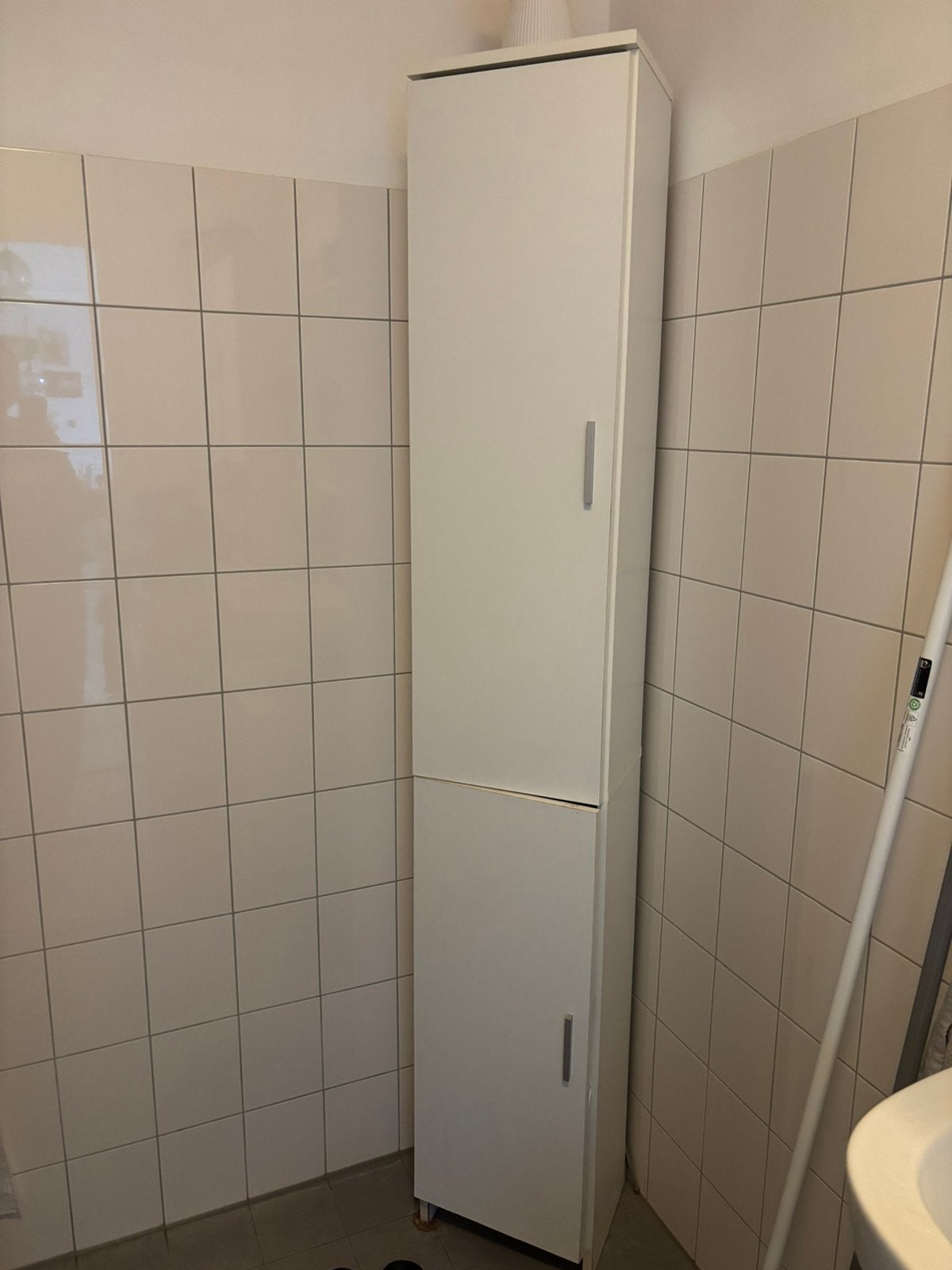 Badkamer/wasmachinekast, Ophalen, (Half)hoge kast, Minder dan 50 cm, Zo goed als nieuw