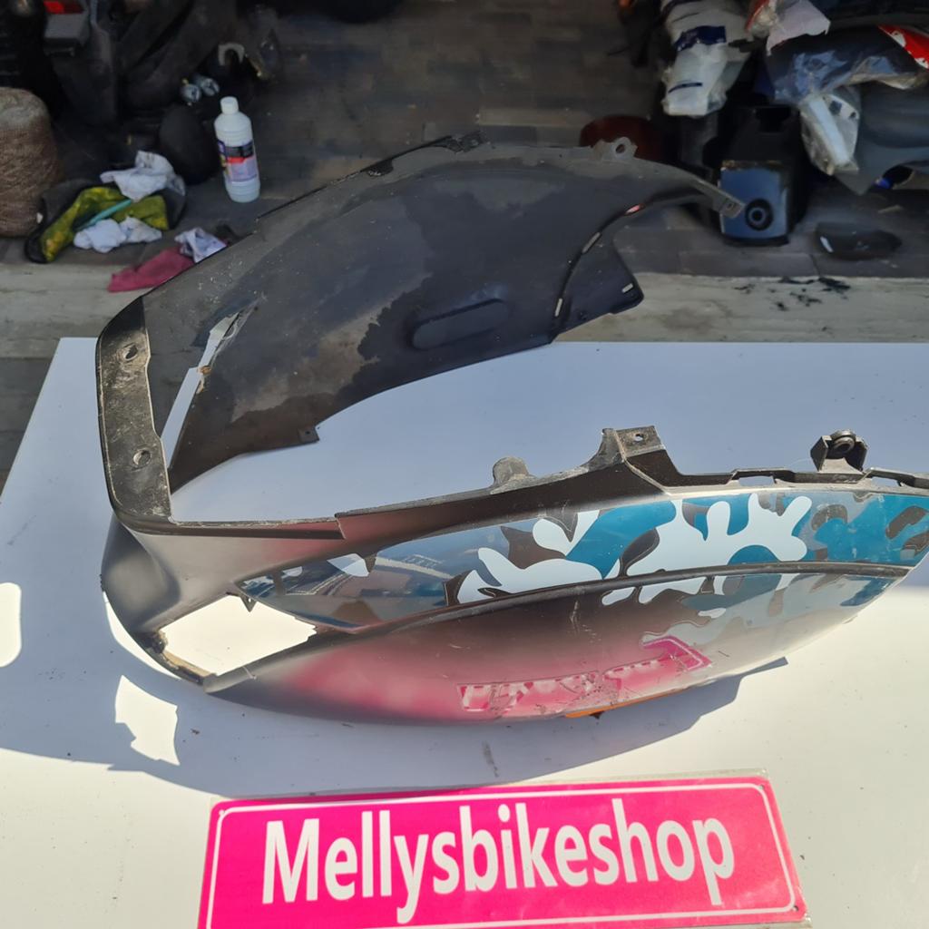 Piaggio zip 2000 achterkap mat zwart camouflage stickers, Ophalen of Verzenden, Piaggio, Info@piaggio.it, Italie