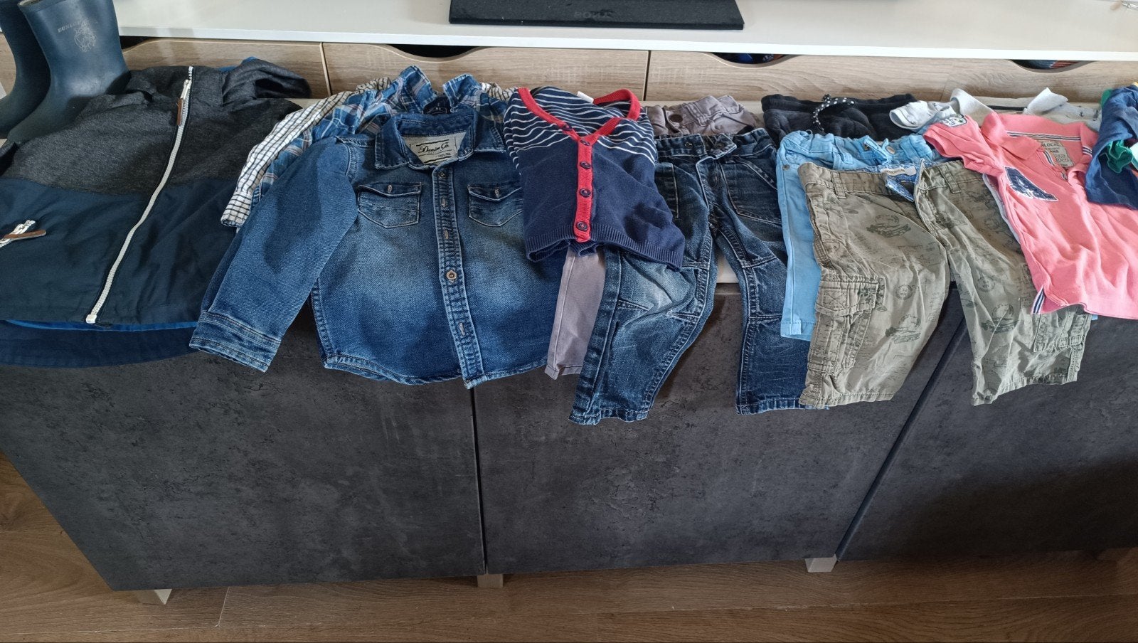 Grote zak jongens kleding maat 92-98, Ophalen of Verzenden, Maat 98