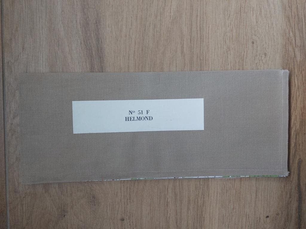 51F Helmond Beek en Donk Aarle Gemert Stafkaart uit 1963, Boeken, Topografische Dienst Nederland, Ophalen of Verzenden, 1800 tot 2000