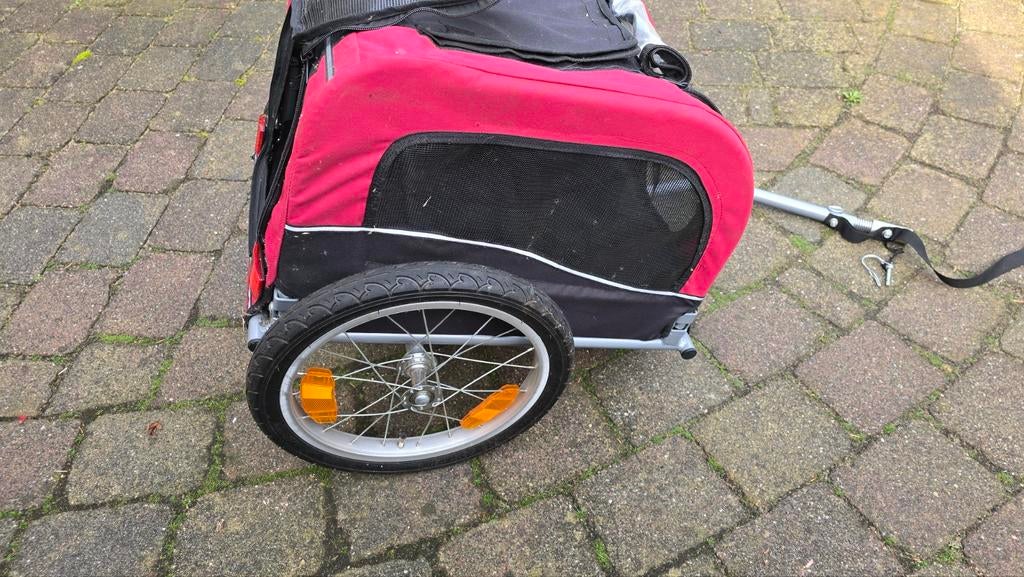 Hondenkar voor fiets - Comfortabel en veilig, Fietsen en Brommers, Fietsaccessoires | Aanhangers en Karren, Ophalen, Gebruikt