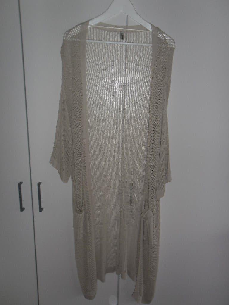 Soyaconcept Dun Beige Lang Gehaakt Vest Maat L, Kleding | Dames, Maat 38/40 (M), Nieuw, Ophalen of Verzenden, Soyconcept