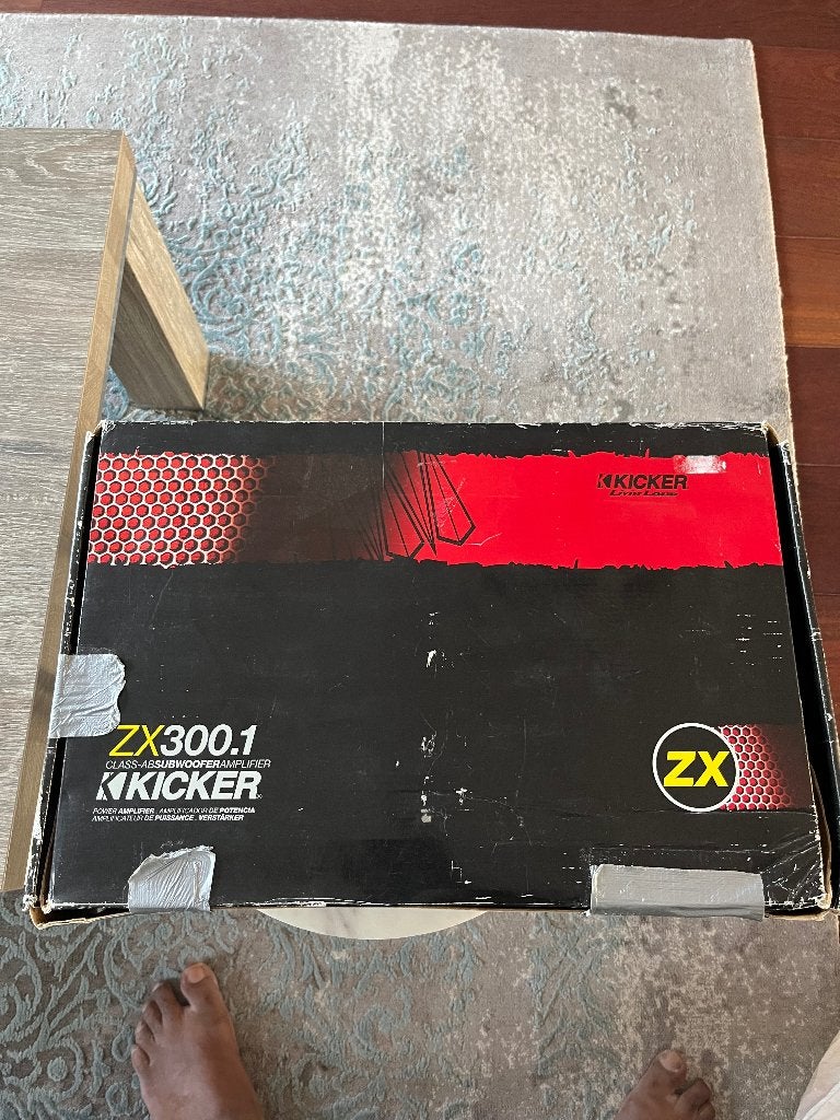Kicker versterker 300,1 kx nieuw, Ophalen, Nieuw