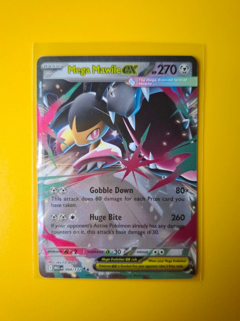 Mega mawile, Pokemon, 94/132, Verzenden, Zo goed als nieuw, Losse kaart, Foil