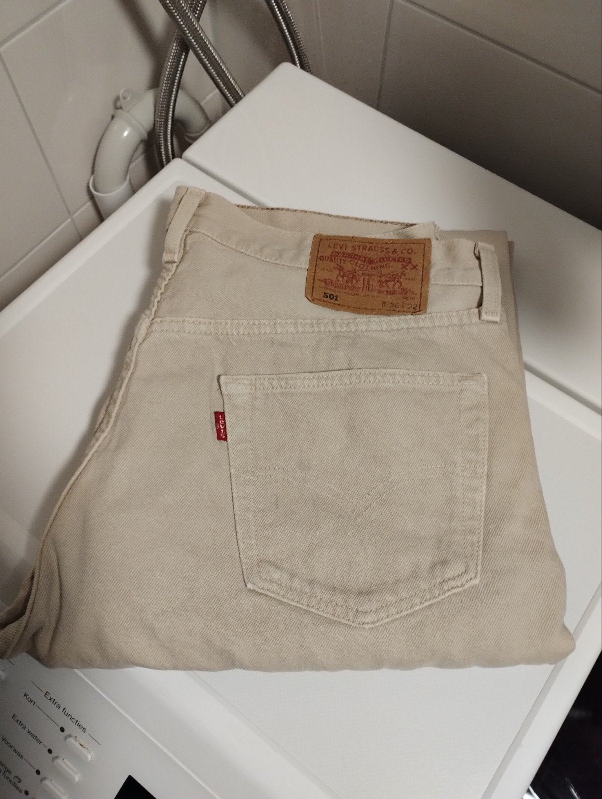 Vintage jaren negentig Levi's 501 maat W36/L32, Ophalen of Verzenden