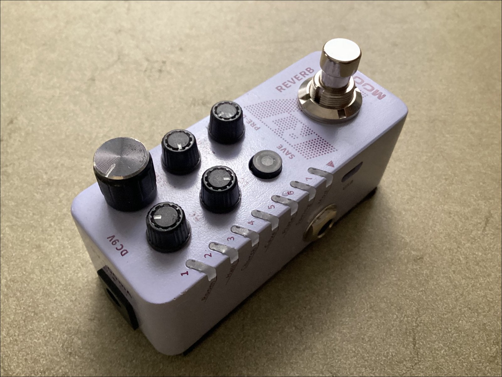 Mooer R7 Reverb Compact Pedaal, Muziek en Instrumenten, Ophalen of Verzenden, Zo goed als nieuw, Reverb