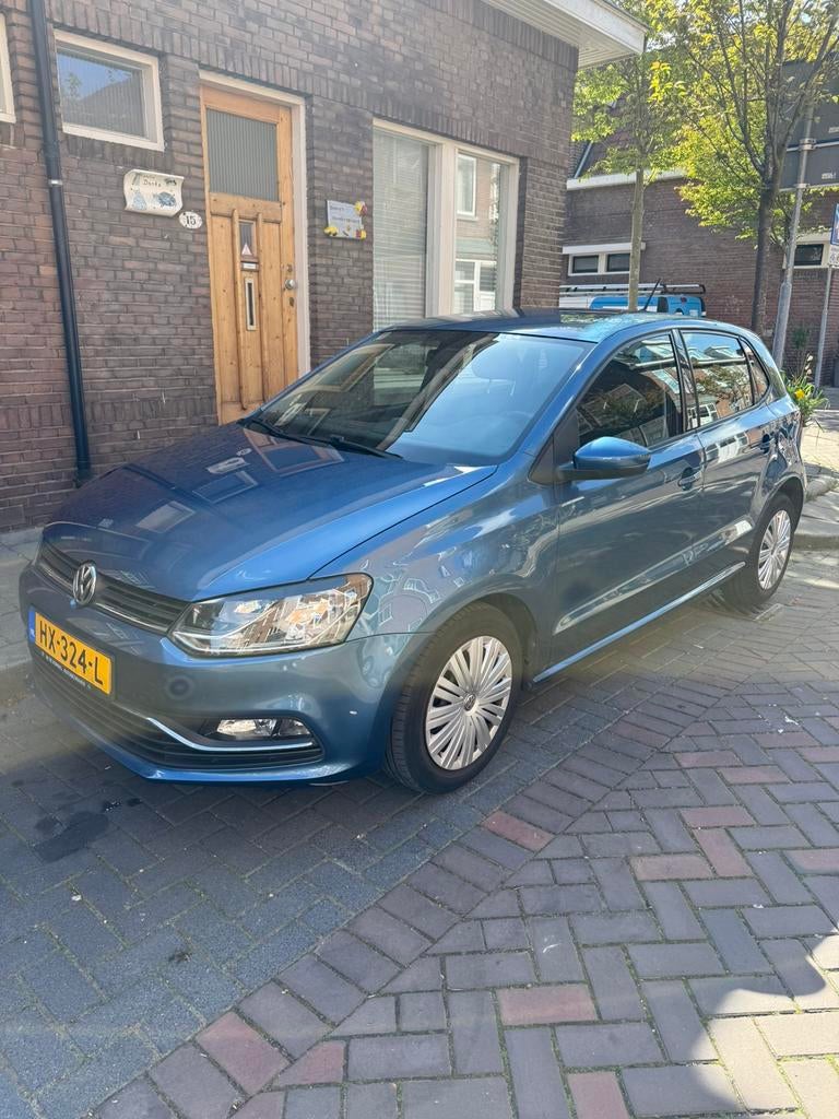 Volkswagen Polo 1.2 TSI 66KW 2016 Blauw, 40 €/maand, Zwart, 4 cilinders, Blauw