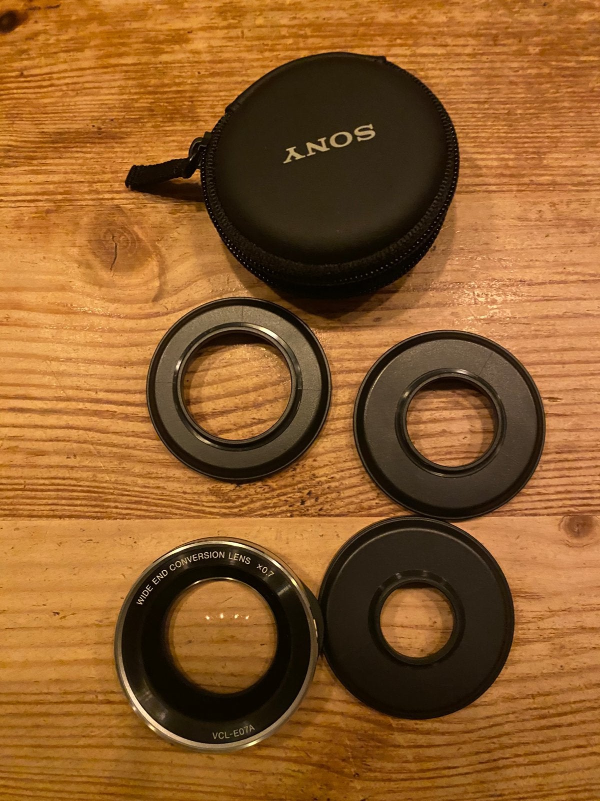 Sony VCL-E07A Groothoeklens, Ophalen, Groothoeklens