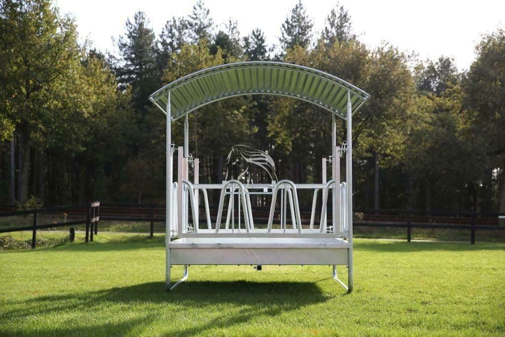 VECON Hooiruif, Voerruif, Ruiven, Ruif VOORDELIG 2x2 m, Weidegang, Sales@veldomheiningen.nl, Schaijk, 4 paarden of pony's of meer