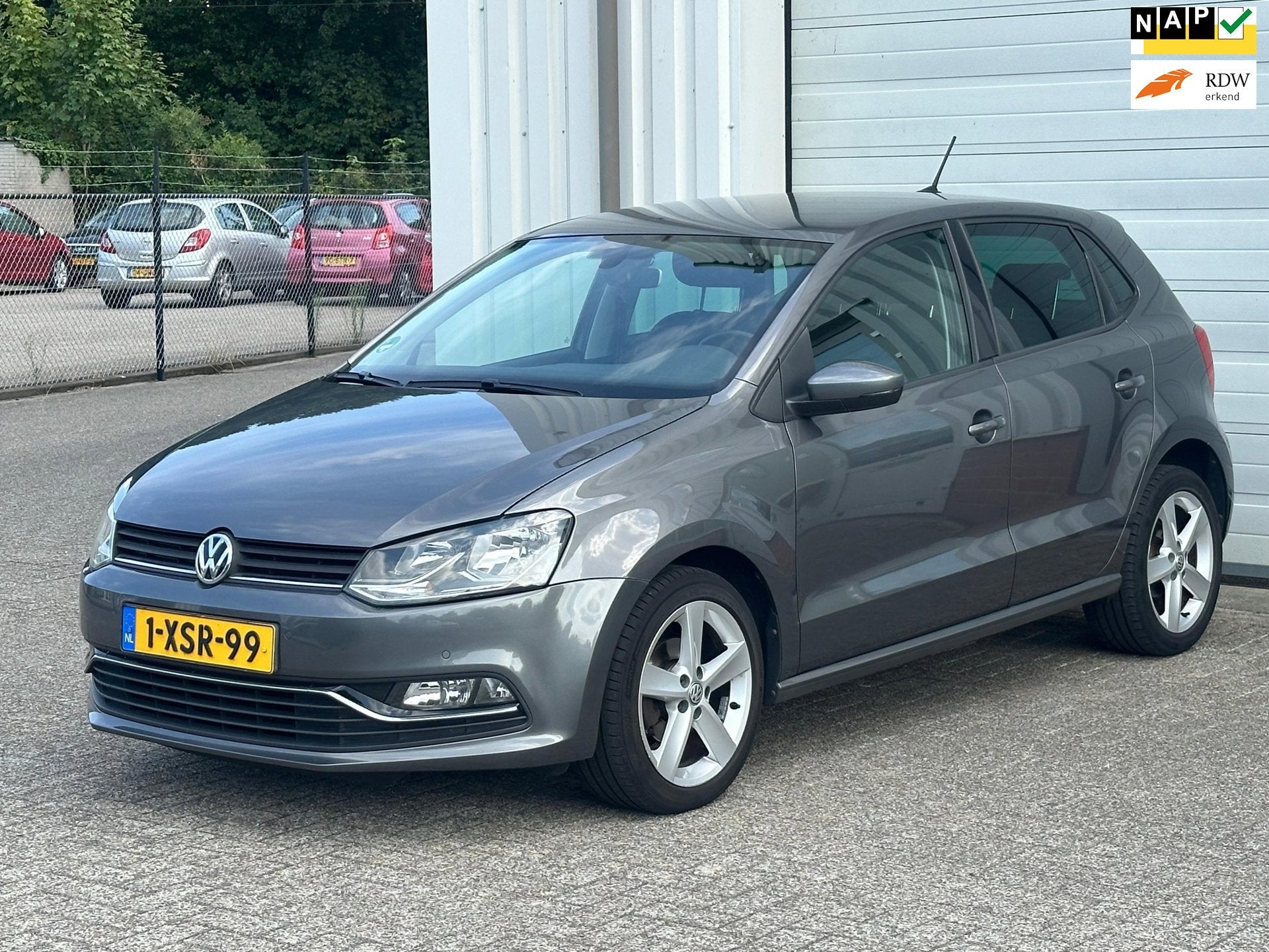 Volkswagen Polo 1.2 TSI Highline, clima, Navi, Cruise, LM, N, Auto's, Stof, 4 cilinders, Origineel Nederlands, Bedrijf