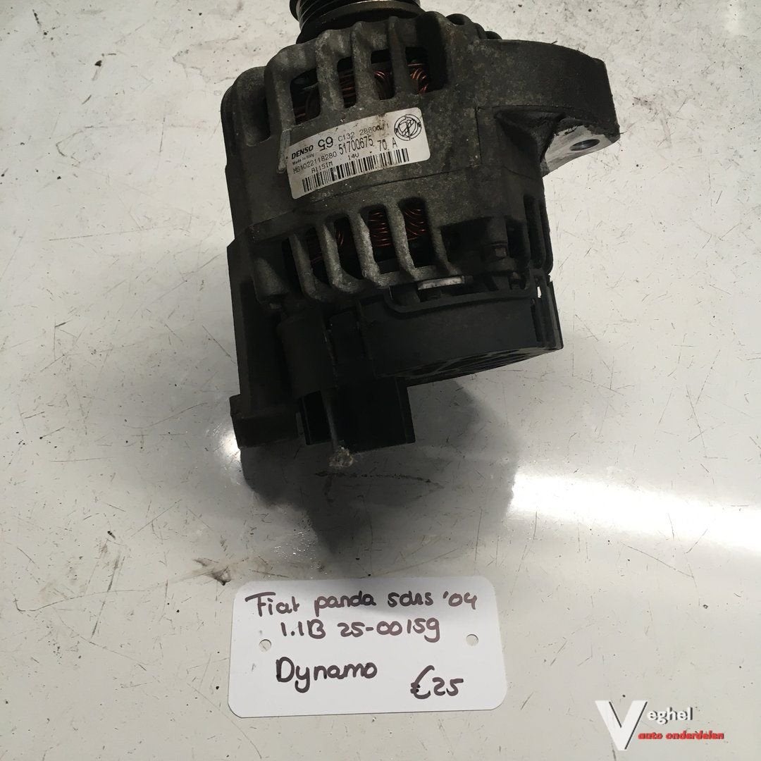 Fiat Panda 5drs 1.1 B 2004 2500159    Dynamo   51700675, Auto-onderdelen, Motor en Toebehoren, Gebruikt, -, -, Ophalen of Verzenden