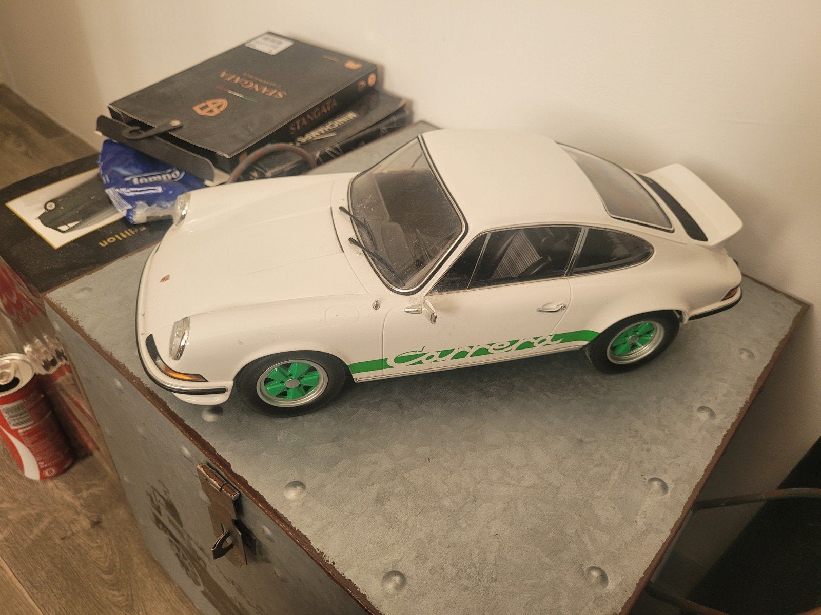 porsche 911 carrera, Hobby en Vrije tijd, Auto, Ophalen of Verzenden, 1:9 t/m 1:12, Norev