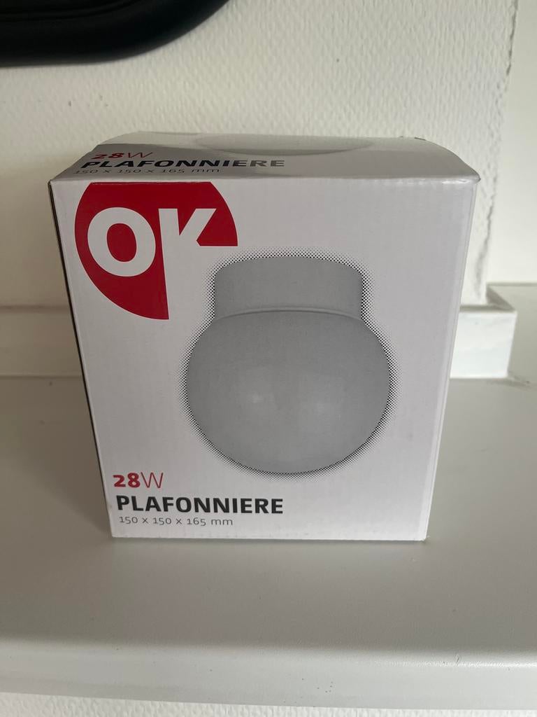 Nieuwe Plafonnière - Plafondlamp 28W (OK), Ophalen of Verzenden, Nieuw, Kunststof