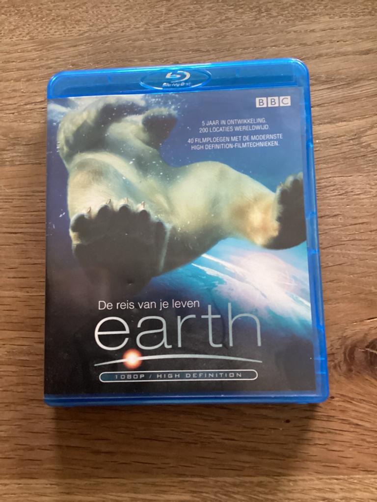 Earth, Cd's en Dvd's, Blu-ray, Ophalen of Verzenden, Zo goed als nieuw, Documentaire en Educatief