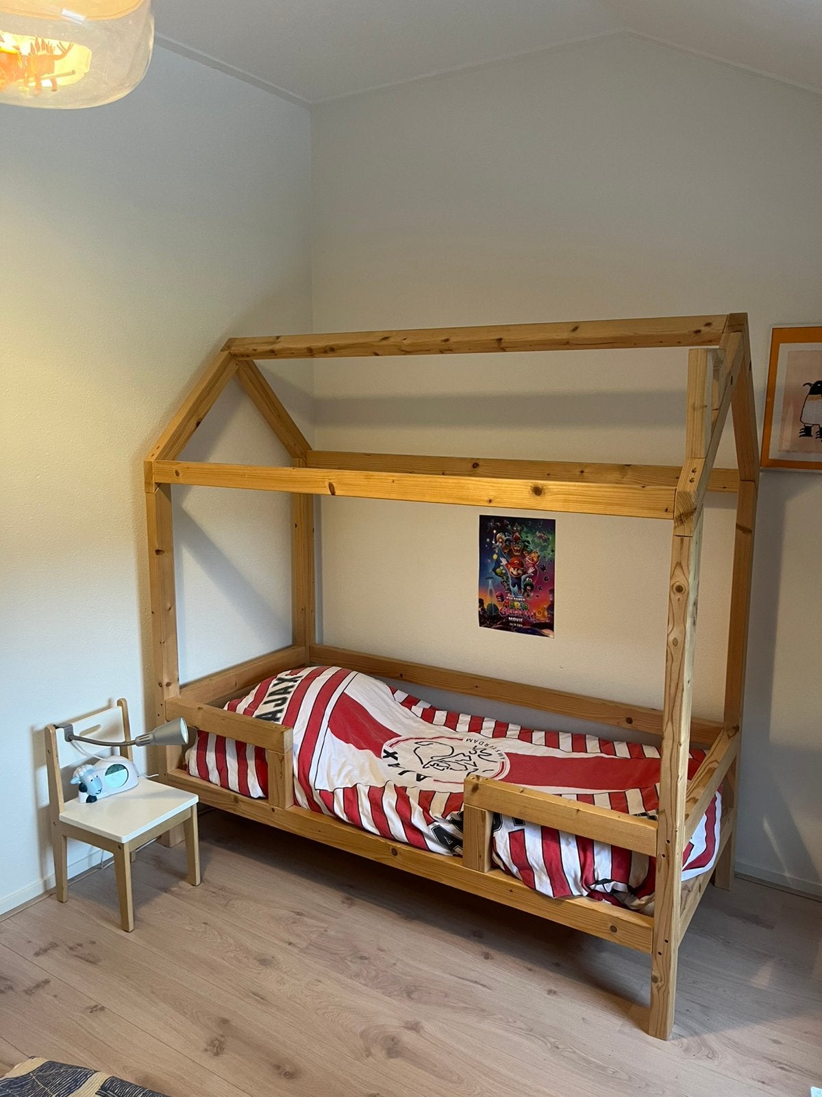 Huisbed peuterbed 160x70, Ophalen, Zo goed als nieuw, Overige typen