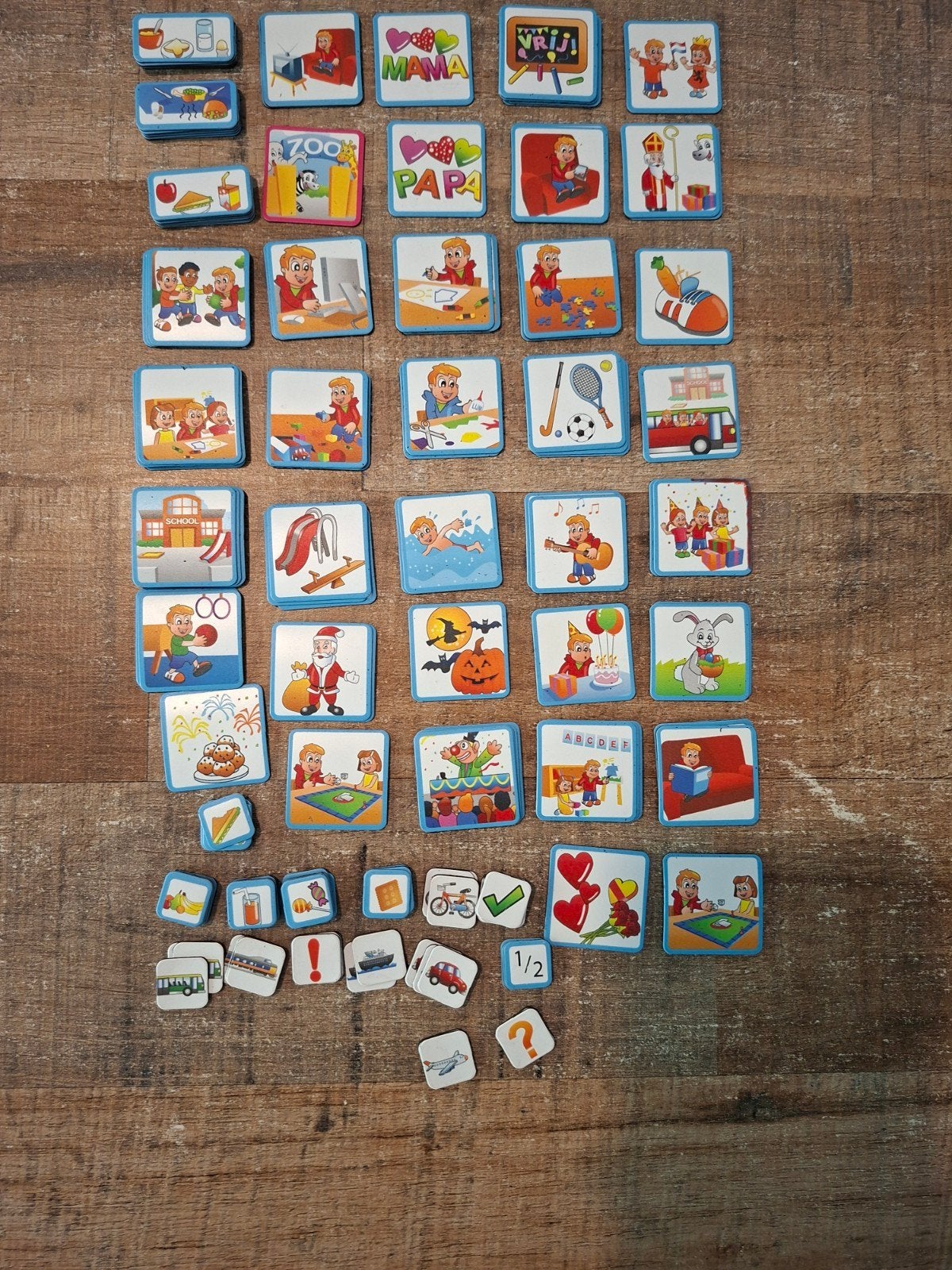 Dagritme magneten voor kinderen, Kinderen en Baby's, Ophalen of Verzenden, Taal en Lezen