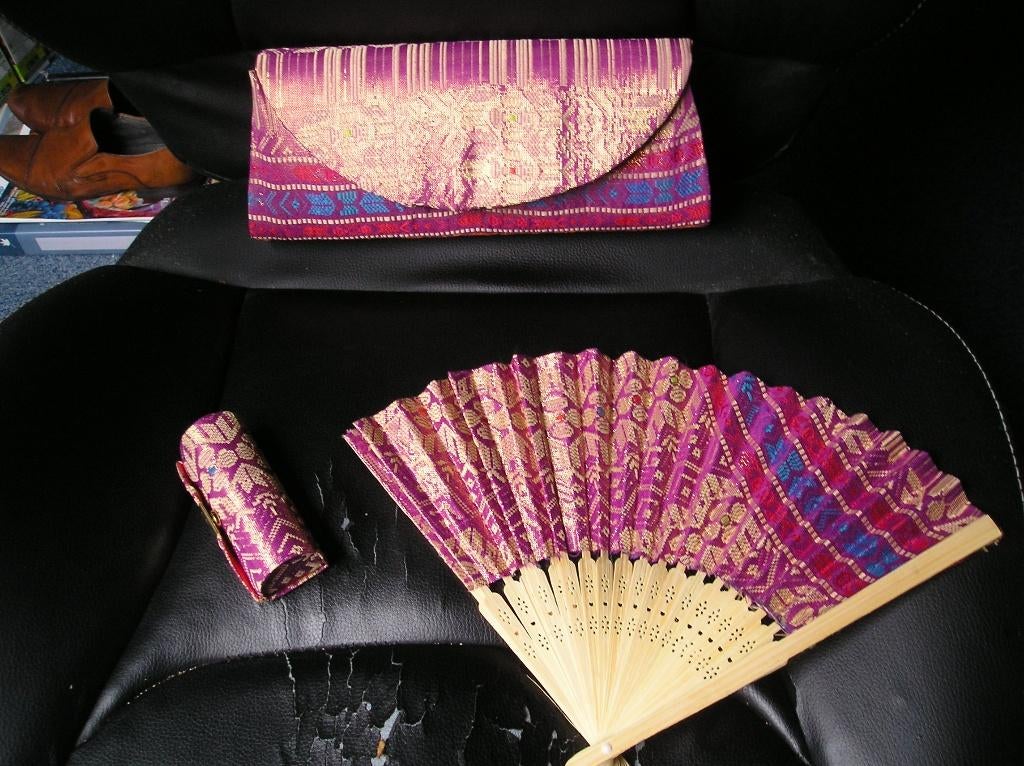 Avondtasje/clutch + bijpassende accessoires, Ophalen of Verzenden, Nieuw, Roze, Avondtasje