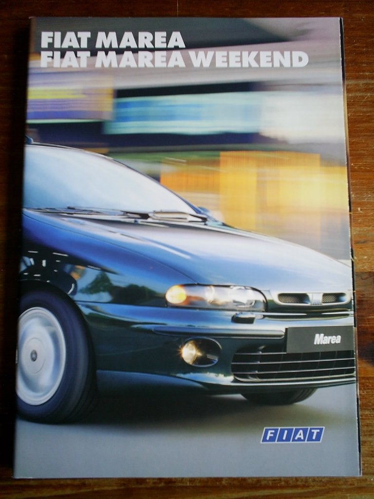 Fiat Marea Weekend 9 / 1996 54 pag., Verzenden, Zo goed als nieuw, Overige merken
