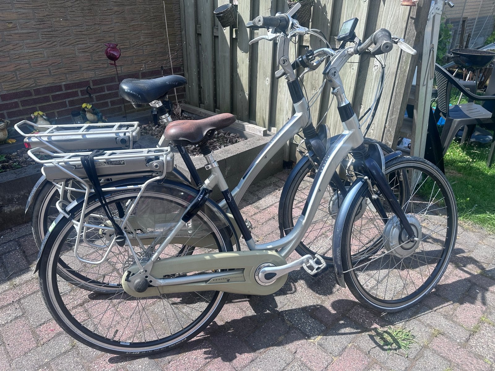 2x Sparta Ion RX Plus Dames E-bikes (accu defect), Ophalen, Gebruikt, Minder dan 30 km per accu, Sparta