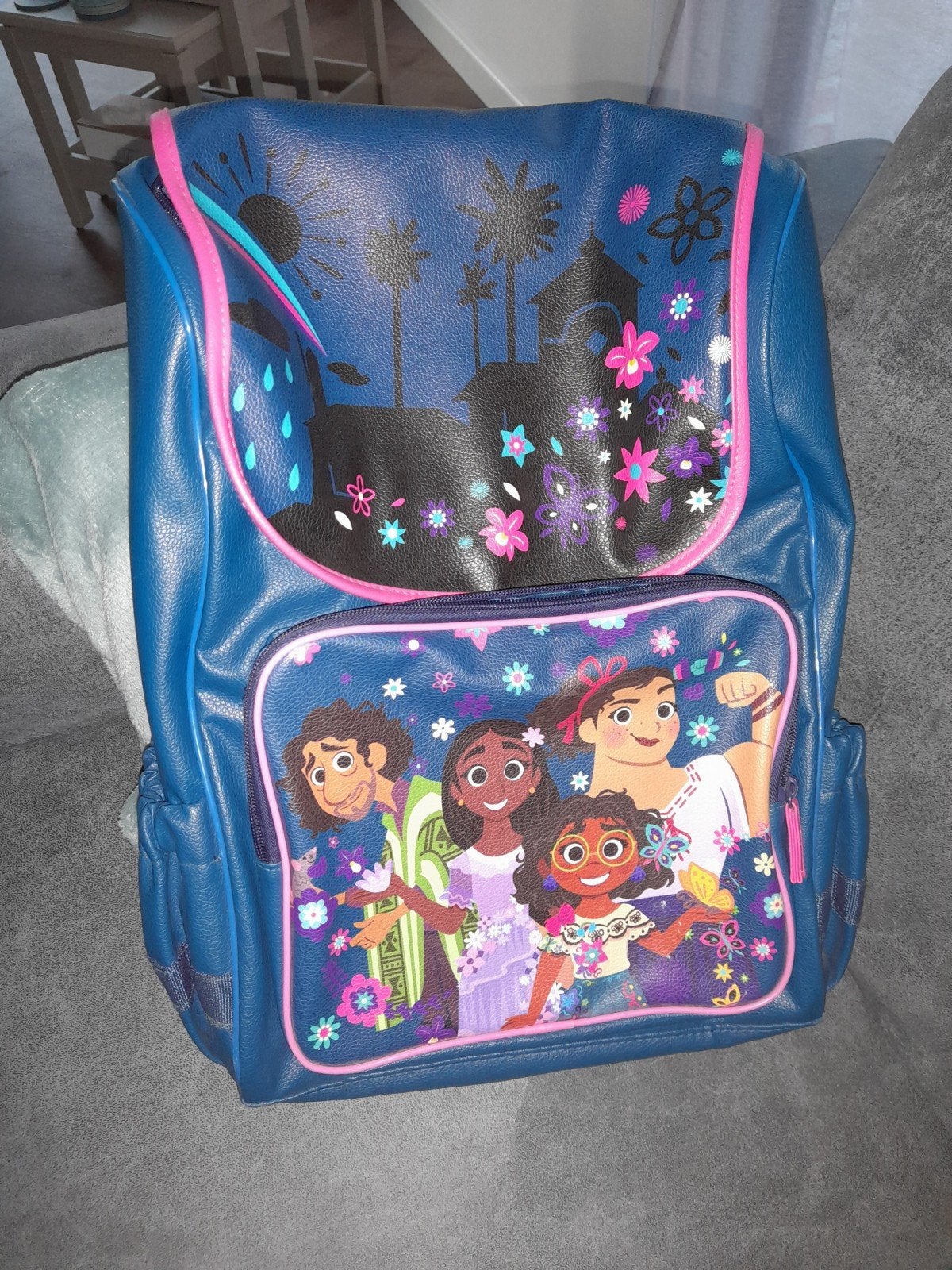 zgan Walt Disney Parijs Encanto rugzak petrol blauw Kind tip, 30 tot 40 cm, Ophalen of Verzenden, Zo goed als nieuw, 30 tot 40 cm